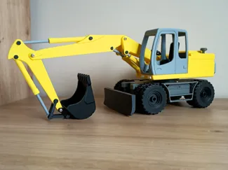 Wheel Excavator 1:24 scale