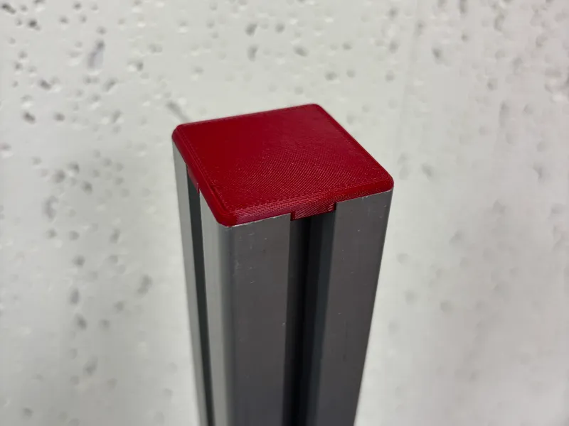 Aluminium Profile 40x40 Cap