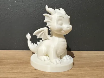 Cute cartoon dragon