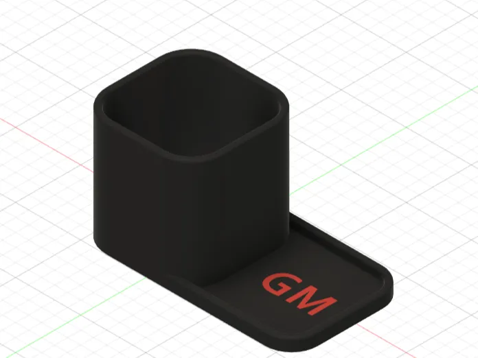 Pencil Holder with stamp tray