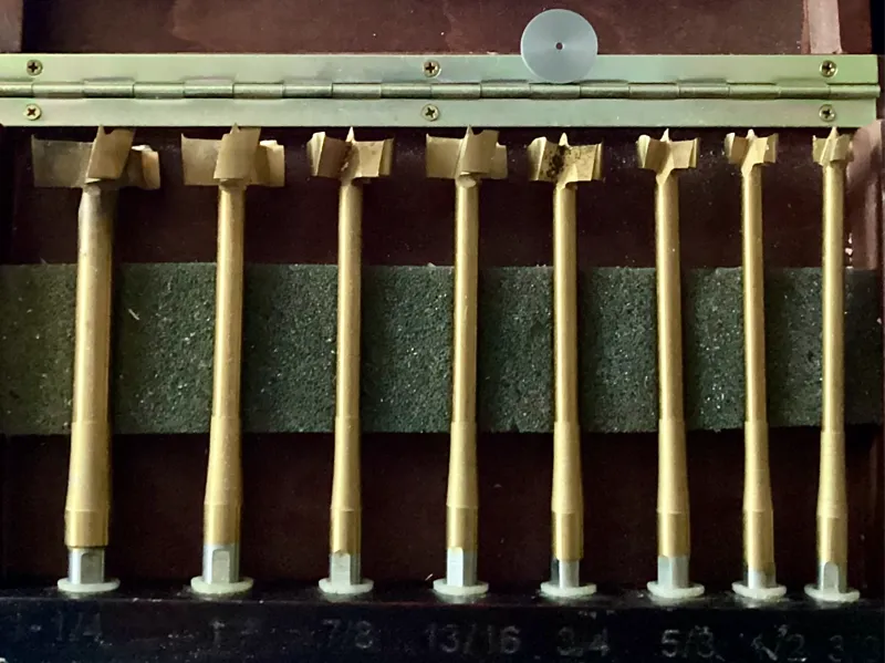 Imperial Forstner Bit Templates