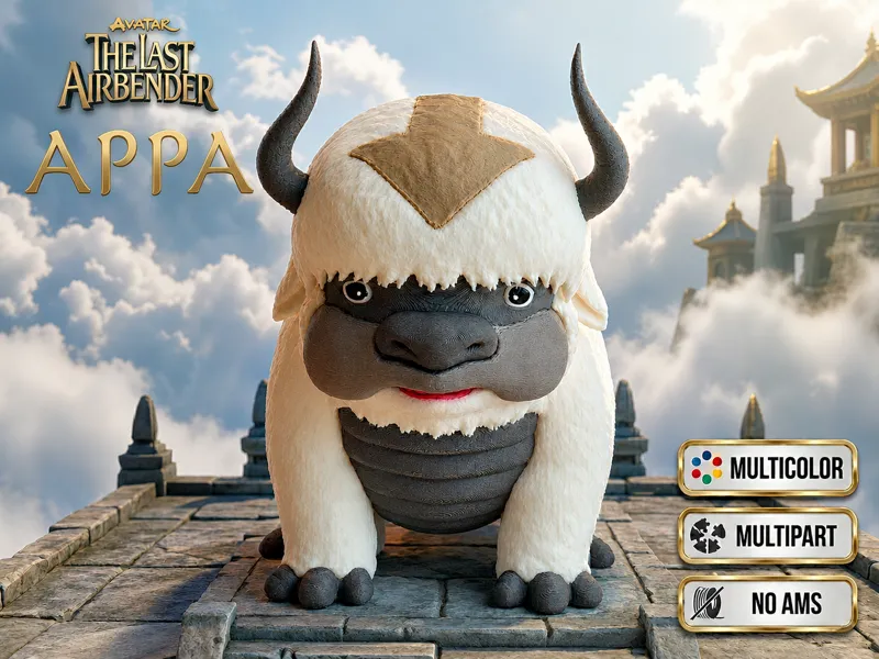 Appa - Avatar the last airbender | NO AMS & AMS