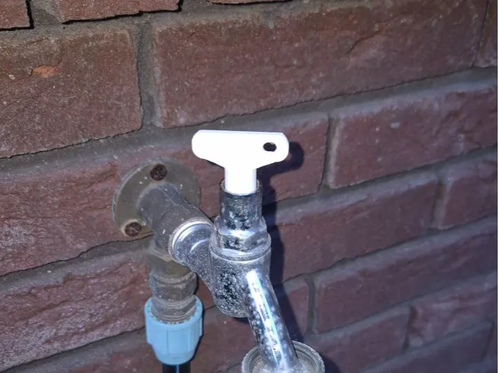 Water tap key