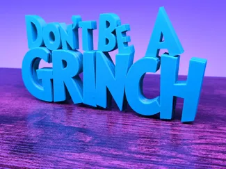 Don't Be a Grinch