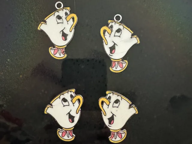 Beauty and the Beast's Chip Earrings