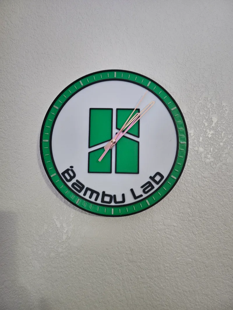 Bambu Clock