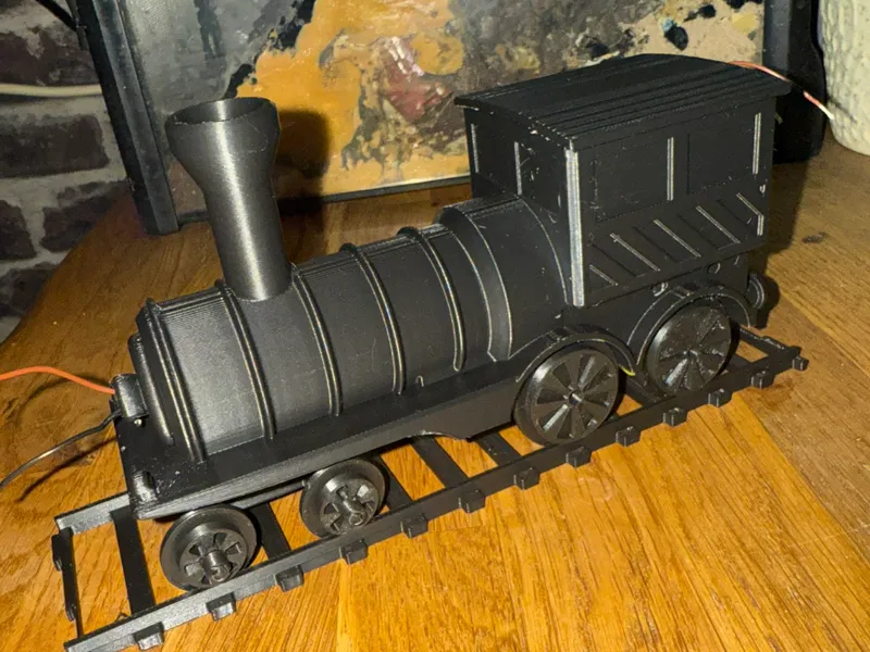 TT motor train and tracks