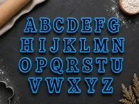 Emporte-pieces alphabet Clarendon Bold — photo 2