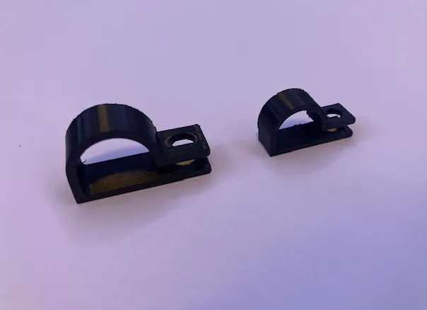 Cable clip for wire management