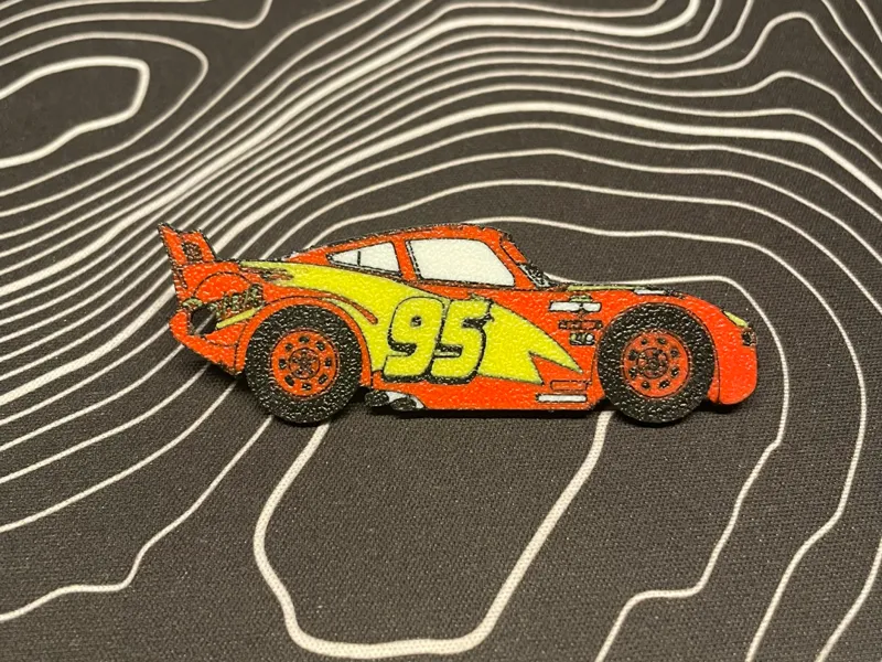 Lightning McQueen Key Hanger