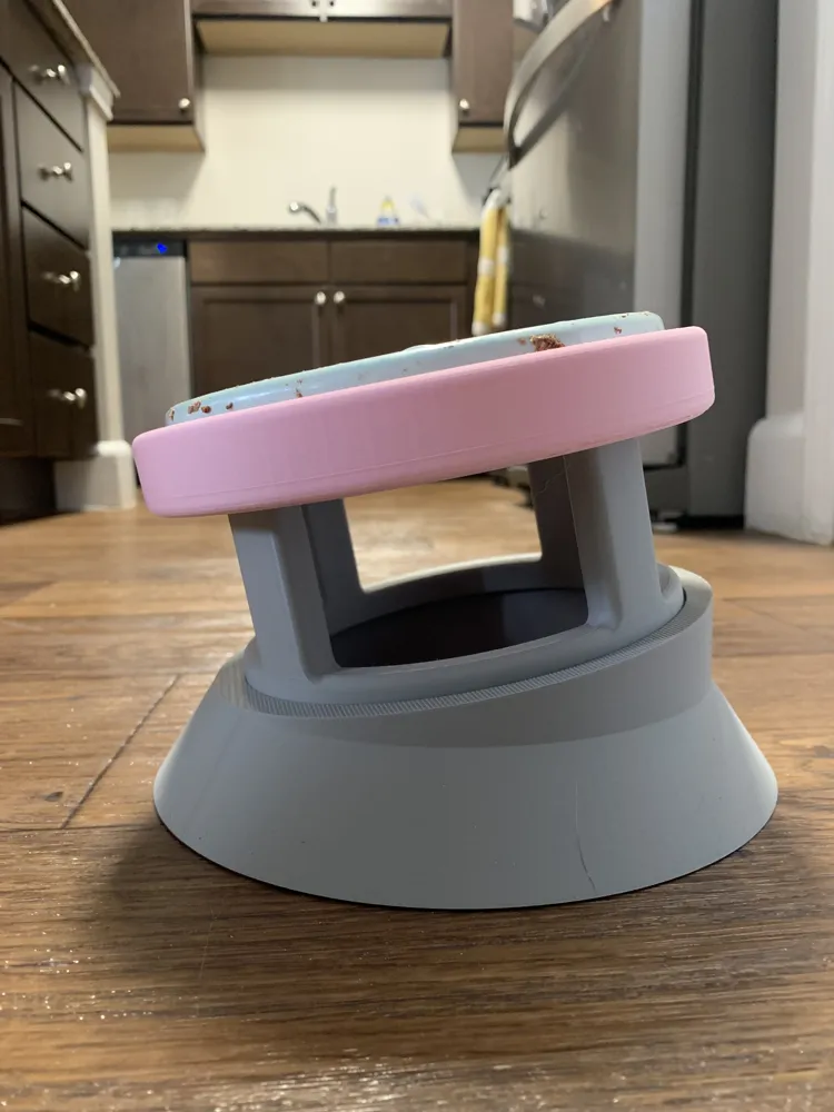 Cat Food Riser Cat Bowl Tilted Risers - Free 3D Print Model - MakerWorld