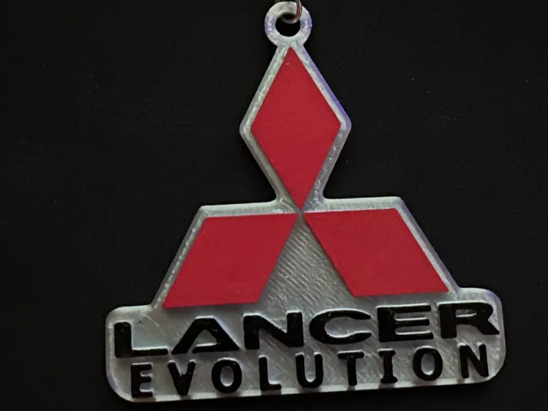 Mitsubishi Lancer Evo Keychain