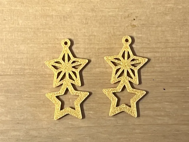 star earrings