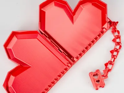 Heart Box Zipper 