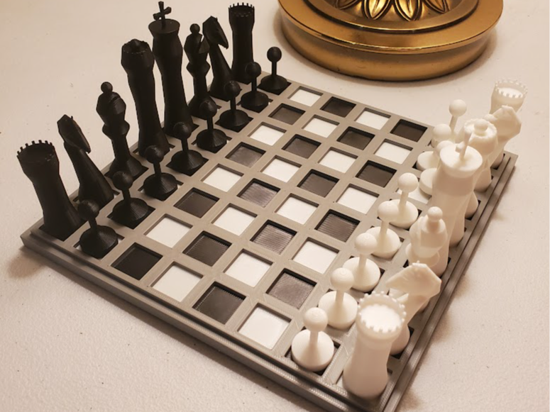 Basic Chess Set (Not Too Small)