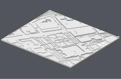 Map of Schlossplatz in Stuttgart Germany
