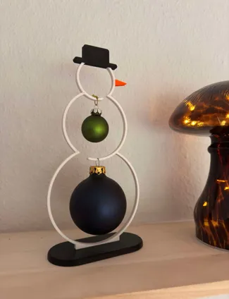 Snowman christmas decoration