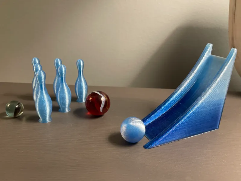 Desk Top Bowling