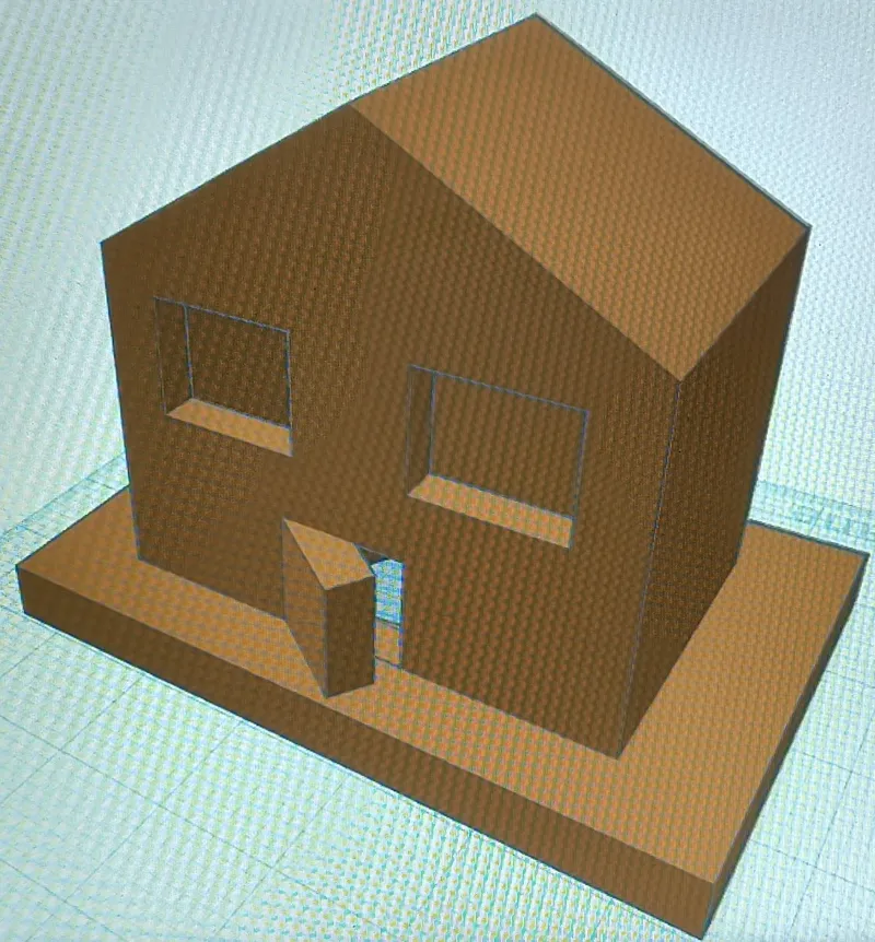 House tea light decoration