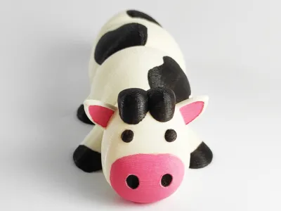 Cow Cute Flexi - Articulated by PinkyWings MakerWorld: Download Free 3D ...