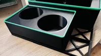 Estuche algo más alto y a dos colores