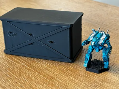 Alpha Strike Large Crate Terrain