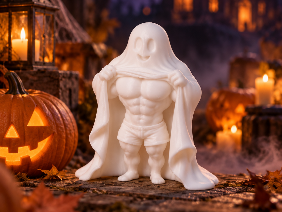 Muskel-Geist – Lustige Halloween Figur - 1