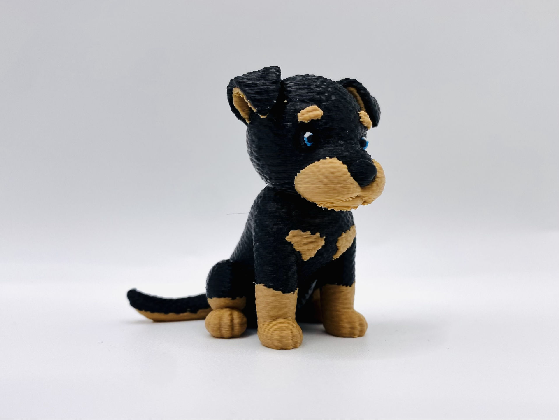 Knitted Jagdterrier 3D model