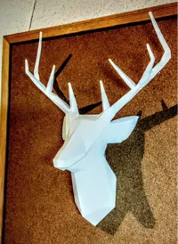 Tête de cerf décorative murale — photo 1