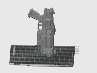 Futuristic Sci-Fi Blaster Prop – Modular Design
