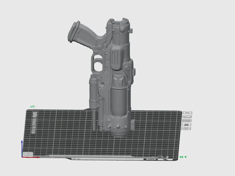 Futuristic Sci-Fi Blaster Prop – Modular Design