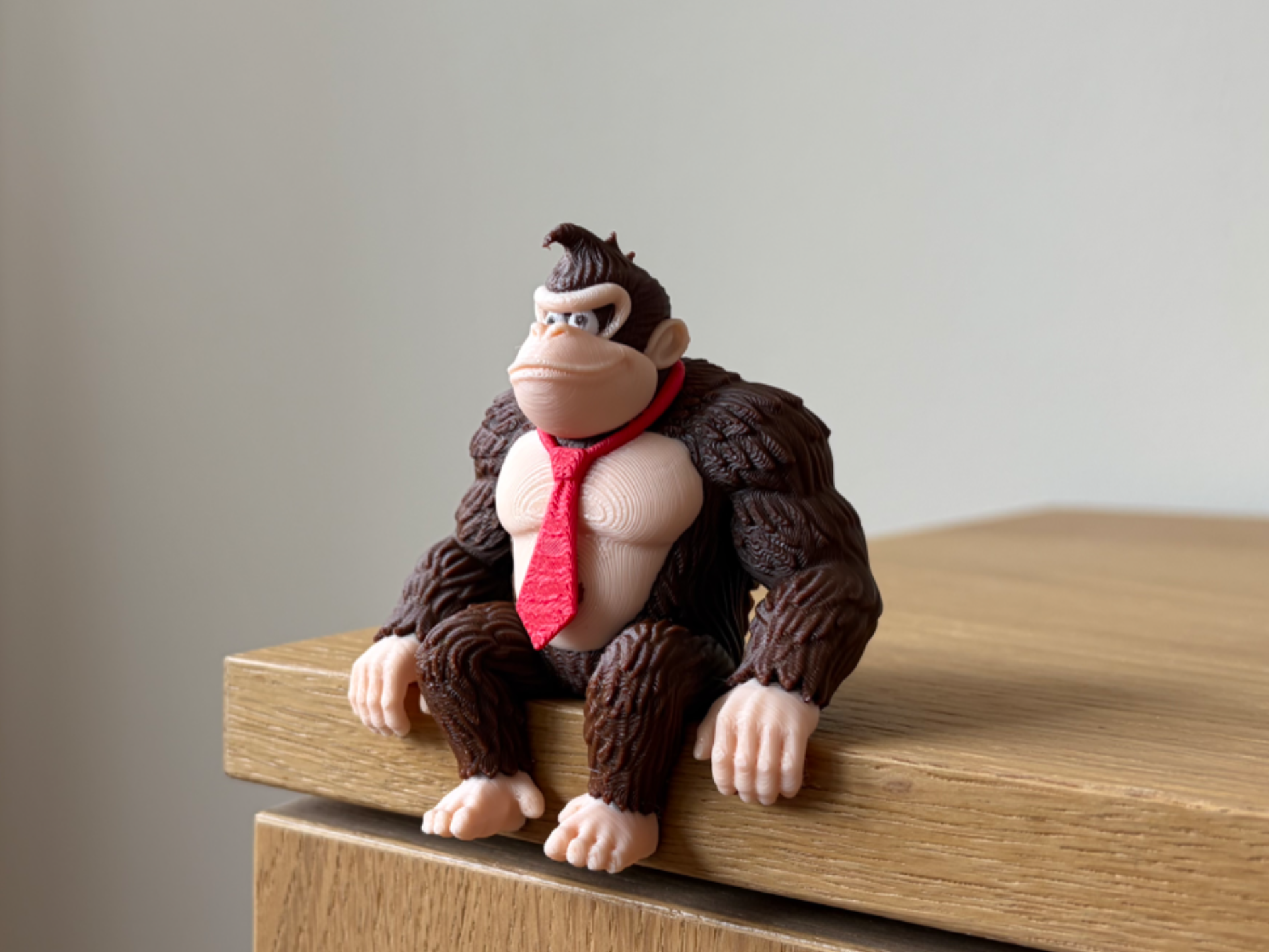 Donkey Kong Sitting on Ledge Shelf | Nintendo