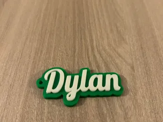 Dylan name keychain
