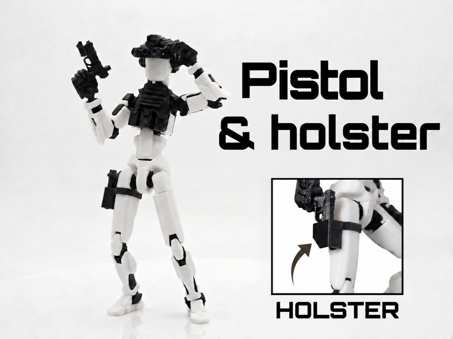 Dummy 13 Modern Pistol Holster Set - 1
