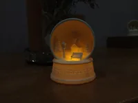 Village de Noël enneigé lumineux — photo 2