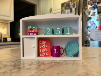 Beach Repeat Book Counter