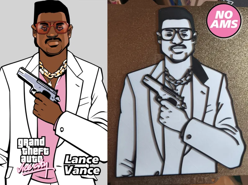GTA Vice City Lance Vance Lightbox