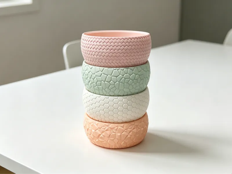 220mm可堆叠圆形收纳盒(stackable circular storage box)