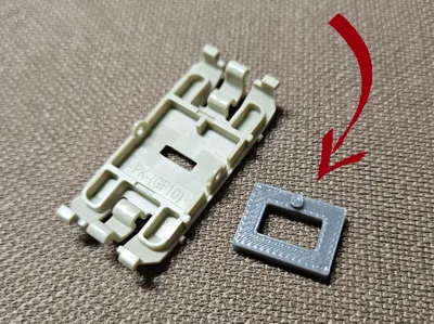 bTicino L4003C button fix