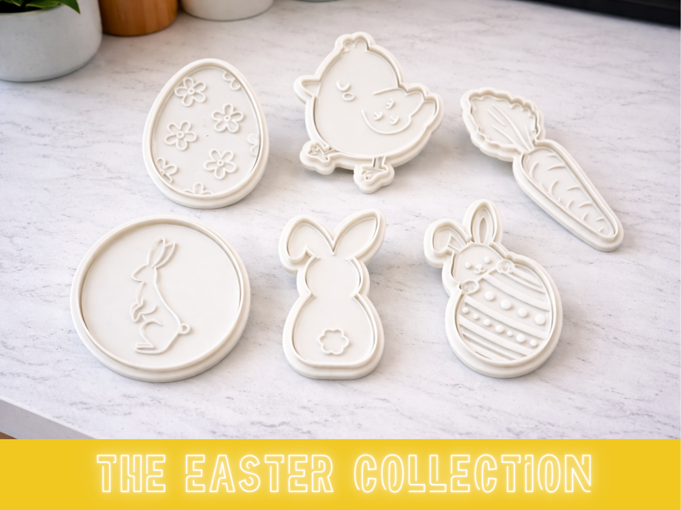 Easter Cookie Cutter & Stamp Set Bunny & Carrot
