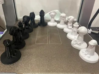 Code geass inspired chess set