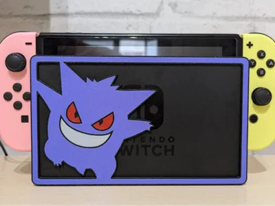 Gengar Switch Dock Cover
