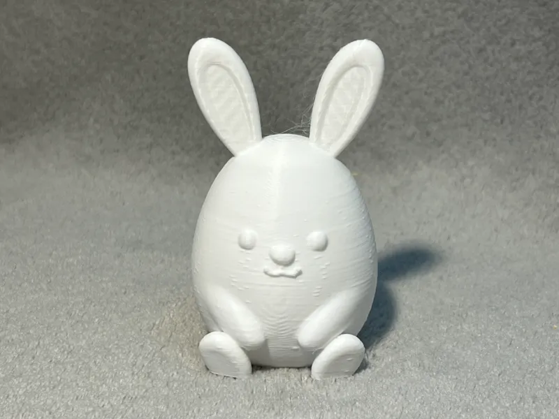 Lapin Assis Minimalist