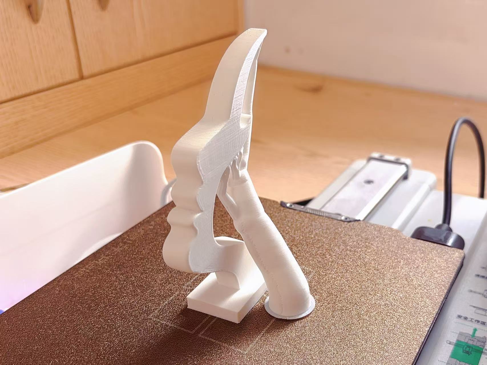 Miniatura 2 do modelo 3D 创意人脸眼镜架