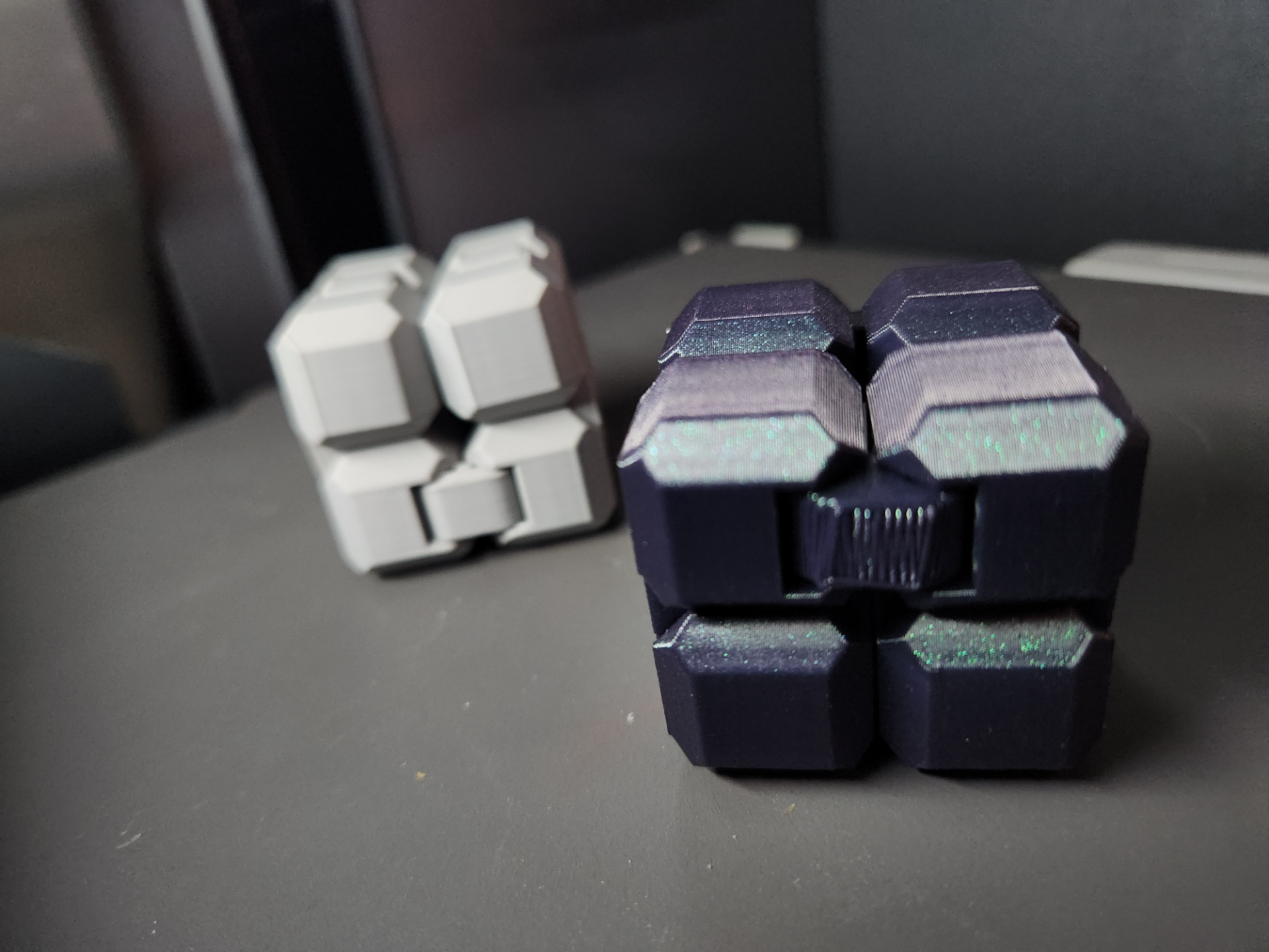 Infinity Cube Fidget (quick print, 10 grams)