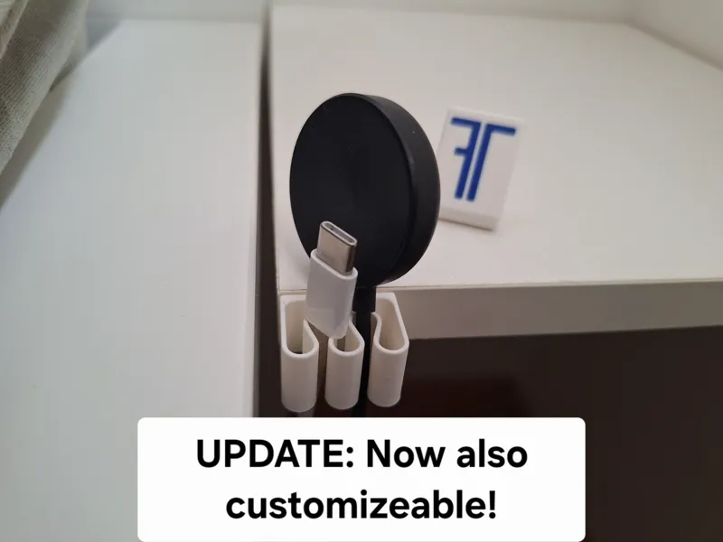 customizeable cable holder