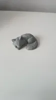 Loup endormi low poly — photo 5