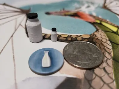 Tiny Milk Jug  (for boardgames)