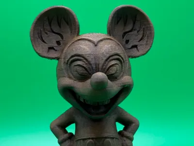 Tiki Mouse - Mickey Totem Statue
