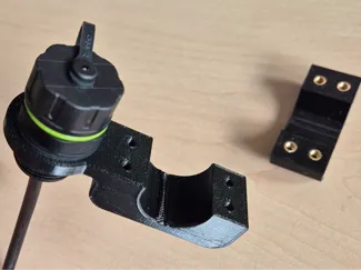 Motorcycle USB‑C Charger Mount